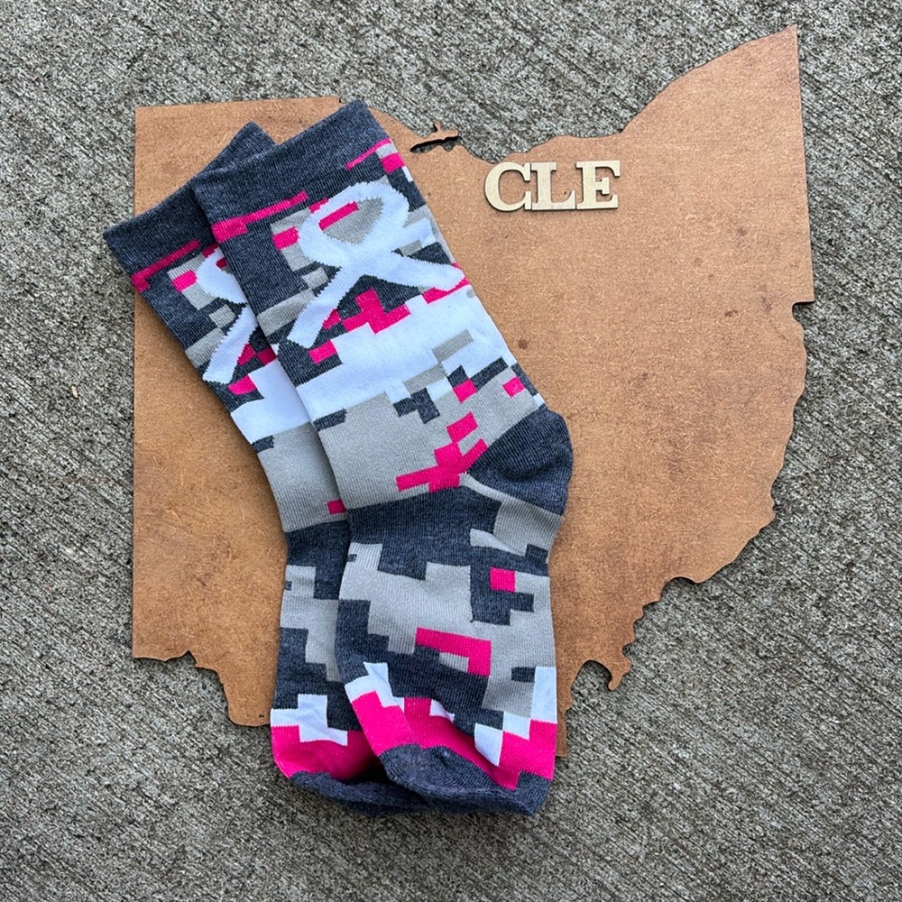 Cancer Awareness Socks